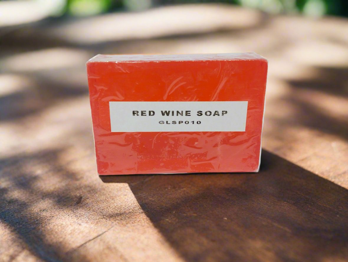 Red wine MP Soap 100gm